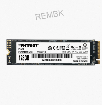 Ssd Накопитель Patriot p320 p320p128gm28 128гб, m.2 2280, Pcie 3.0 x4, Nvme, m.2 - арт:3274 Макеевка