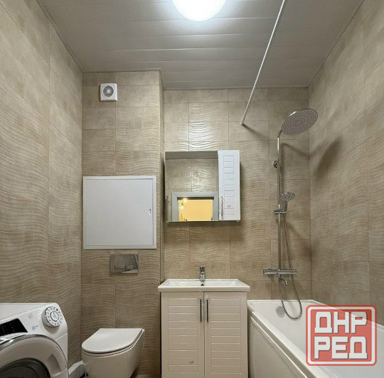 Сдаю однокомнатную квартиру формата евродвушка 38.0 м.кв. 3/9 этаж. Донецк - изображение 2