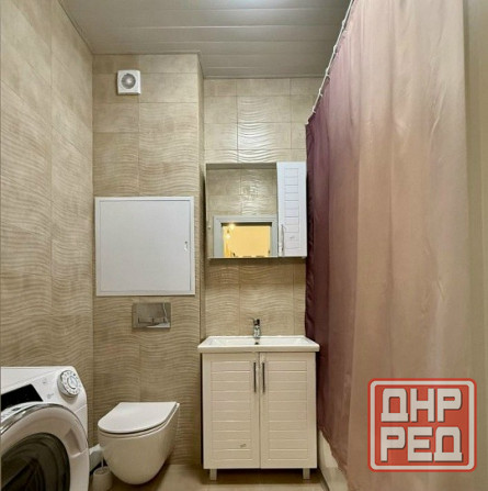 Сдаю однокомнатную квартиру формата евродвушка 38.0 м.кв. 3/9 этаж. Донецк - изображение 4