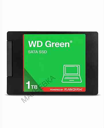 Твердотельный Накопитель Ssd wd Green Wds100t5g0a 1tb, 2.5", Sata Iii, r/w - 545/510 mb/s - арт:2069 Макеевка