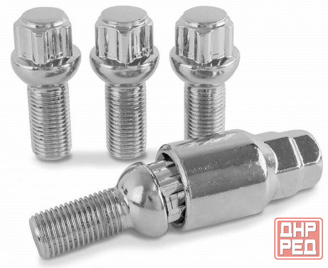 Колёсные секретки (болты) 14х1.5 Донецк - изображение 1