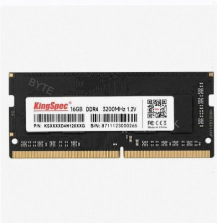 Оперативная Память Kingspec ks3200d4n12016g Ddr4 - 1x 16гб 3200мгц, Для Ноутбуков (so-dim - арт:2473 Донецк