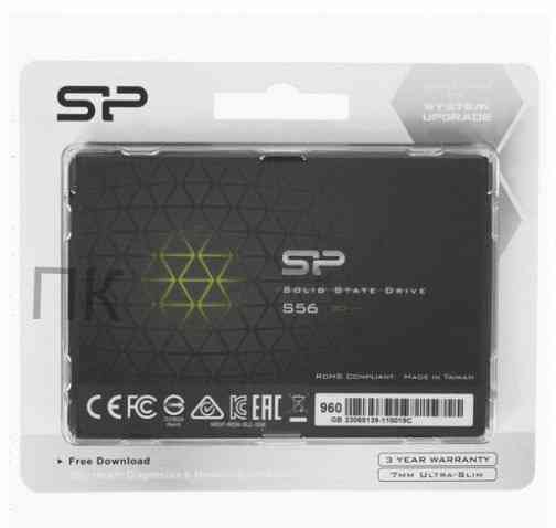 Твердотельный Накопитель Ssd 2.5" Sata Iii Silicon Power s56 [sp960gbss3s56a25] 960 гб - арт:1089 Макеевка