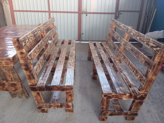 Изготовление садовой мебели на заказ по индивидуальным размерам. Донецк