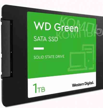 Твердотельный Накопитель Ssd 1tb Western Digital Green Wds100t3g0a Sata3 2.5 - арт:3317 Донецк
