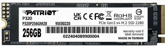 Твердотельный Накопитель Ssd 256gb Patriot p320 (p320p256gm28) - арт:2909 Донецк