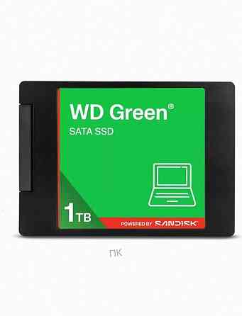 Твердотельный Накопитель Ssd wd Green Wds100t5g0a 1tb, 2.5", Sata Iii, r/w - 545/510 mb/s - арт:6678 Донецк