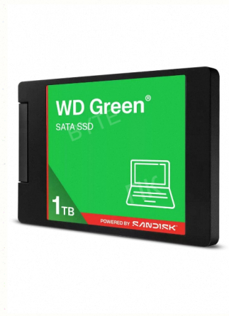 Твердотельный Накопитель Ssd wd Green Wds100t5g0a 1tb, 2.5", Sata Iii, r/w - 545/510 mb/s - арт:6678 Донецк