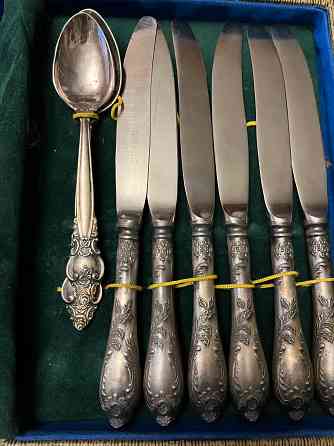 Столовый мельхиоровый набор Донецк