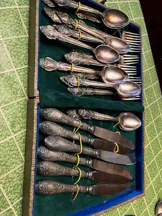 Столовый мельхиоровый набор Донецк