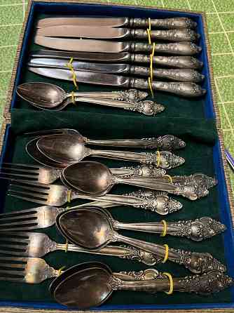 Столовый мельхиоровый набор Донецк