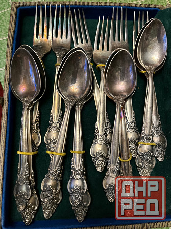 Столовый мельхиоровый набор Донецк - изображение 4