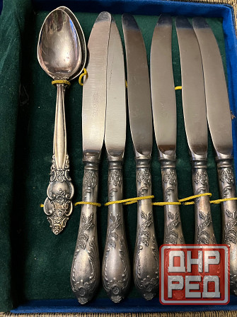 Столовый мельхиоровый набор Донецк - изображение 5