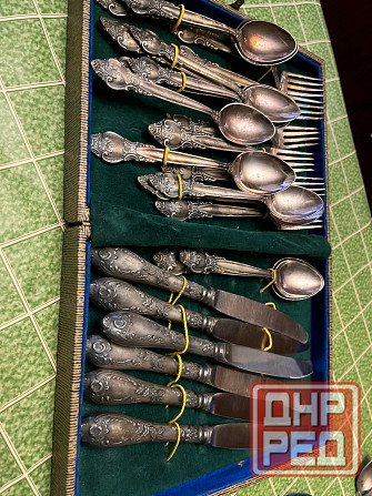 Столовый мельхиоровый набор Донецк - изображение 1