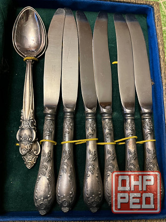 Столовый мельхиоровый набор Донецк - изображение 3