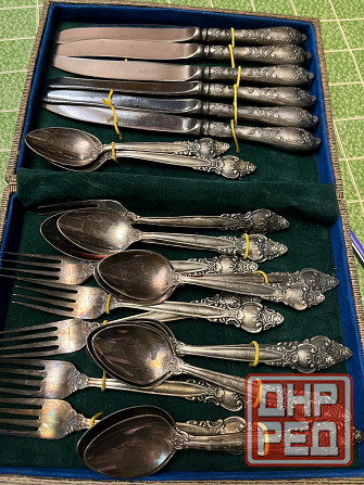 Столовый мельхиоровый набор Донецк - изображение 6