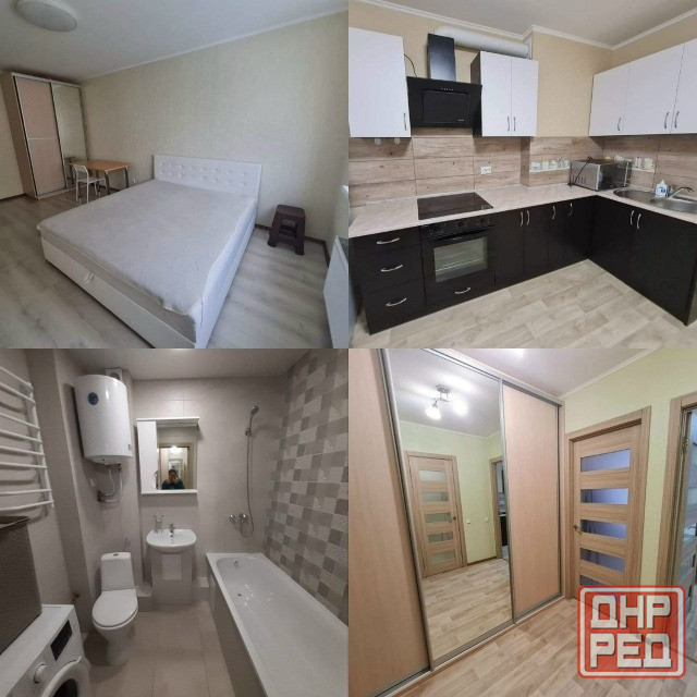 Сдам отличную 1-комнатную квартиру Буденовский район Донецк - изображение 1