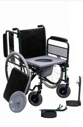 костыли подмышечные лёгкие и есть инвалидные коляски и с туалетом креслы что на все фото смотрите Донецк