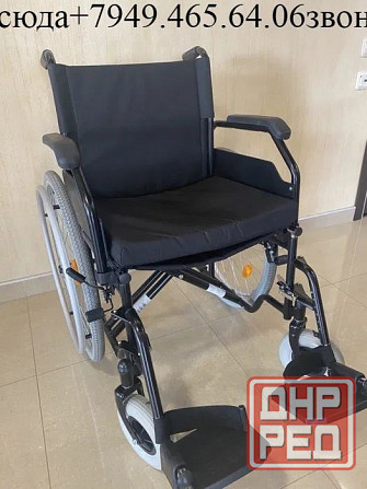 костыли подмышечные лёгкие и есть инвалидные коляски и с туалетом креслы что на все фото смотрите Донецк - изображение 4