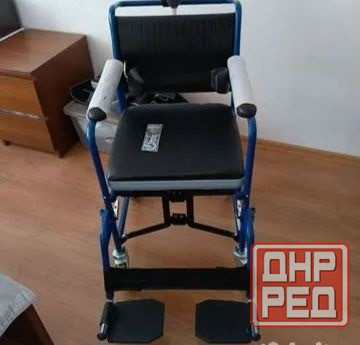 костыли подмышечные лёгкие и есть инвалидные коляски и с туалетом креслы что на все фото смотрите Донецк - изображение 6
