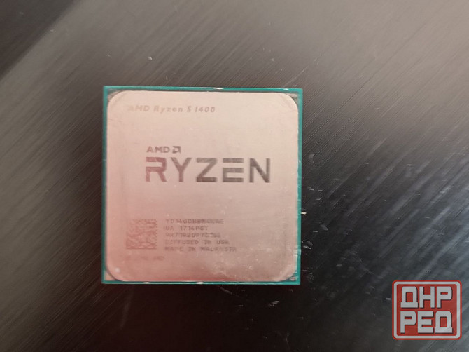 Материнская плата ASRock A320M-HDV + Ryzen 5 1400 (4 ядра / 8 потоков) Донецк - изображение 6