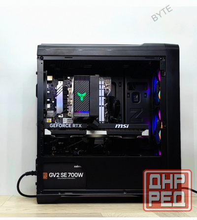 Игровой Компьютер Byte-neonblade| Intel Core i5-12400f (6ядер/12потоков) | 700 вт | Ssd m - арт:1347 Макеевка - изображение 2