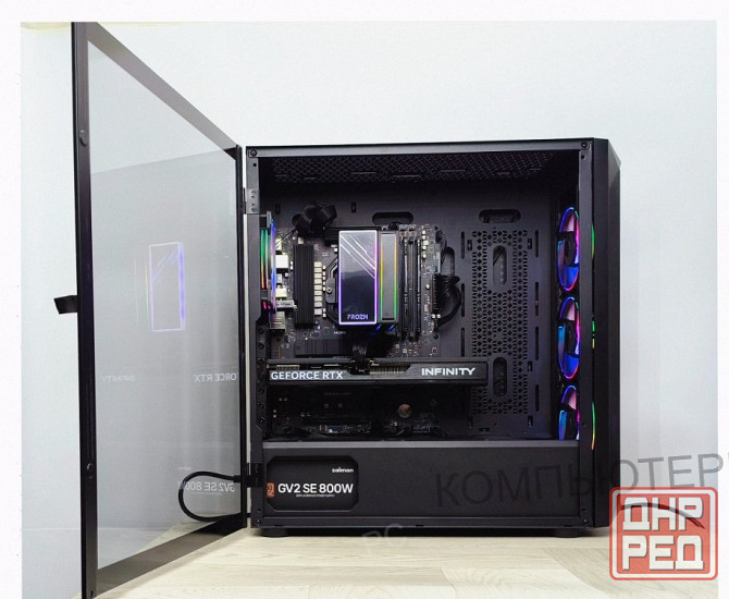 Игровой Компьютер Byte-vortexprime | Amd Ryzen 5 7500f (6 Ядер/12 Потоков) | 800 вт | Ssd - арт:7289 Донецк - изображение 2