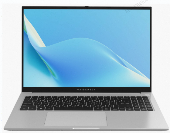 Ноутбук Maibenben m16b-r343um 16" Wuxga Ips, Amd r3-4300u, 8gb, 512gb Ssd, Linux, Серебри - арт:9743 Макеевка