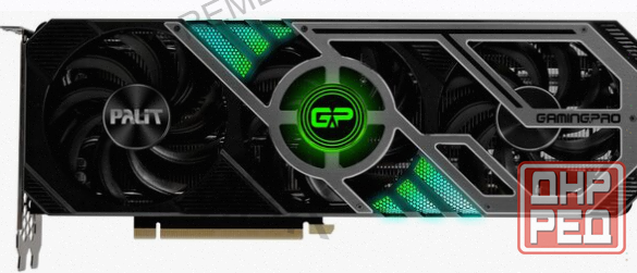 Видеокарта Palit Rtx 3080 Gamingpro 10gb Nvidia Geforce 320 Gddr6x б/у - арт:1596 Донецк - изображение 1