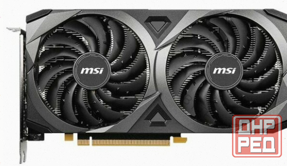 Видеокарта Msi Rtx3050 Ventus 2x xs 8gb oc Gddr6 128-bit dp Hdmi dl-dvi-d 2fan Rtl - арт:8824 Донецк - изображение 2