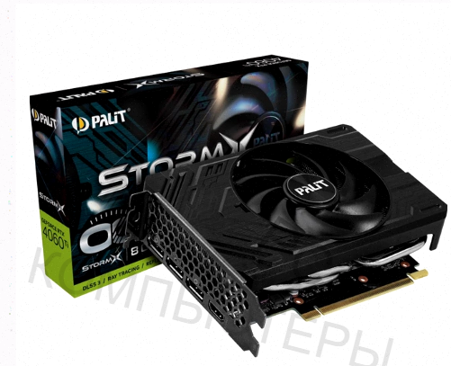 Видеокарта Palit Geforce Rtx 4060ti Stormx oc 8gb (ne6406ts19p1-1060f) - арт:4586 Макеевка