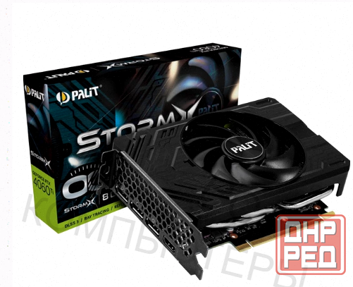 Видеокарта Palit Geforce Rtx 4060ti Stormx oc 8gb (ne6406ts19p1-1060f) - арт:4586 Макеевка - изображение 1