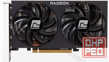 Видеокарта Powercolor Radeon rx 6600 Fighter 8гб 8gbd6-3dh б/у - арт:4338 Донецк - изображение 2