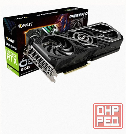 Видеокарта Palit Geforce Rtx 3070 Gamingpro 8gb (ne63070019p2-1041a) б/у - арт:7263 Донецк - изображение 1