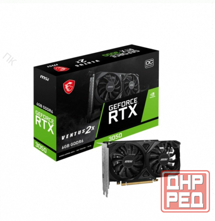 Видеокарта Msi Geforce Rtx 3050 Ventus 2x 6g oc - арт:9162 Донецк - изображение 1