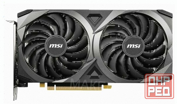 Видеокарта Msi Rtx3050 Ventus 2x xs 8gb oc Gddr6 128-bit dp Hdmi dl-dvi-d 2fan Rtl - арт:1332 Макеевка - изображение 2