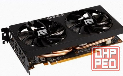 Видеокарта Powercolor Radeon rx 6600 Fighter 8гб 8gbd6-3dh б/у - арт:5909 Макеевка - изображение 1