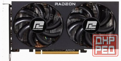 Видеокарта Powercolor Radeon rx 6600 Fighter 8гб 8gbd6-3dh б/у - арт:5909 Макеевка - изображение 2