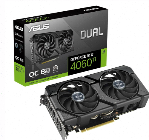 Видеокарта Asus Nvidia Geforce Rtx 4060 ti 8gb Dual-rtx4060ti-o8g-evo/rtx4060ti, Hdmi, dp - арт:8847 Донецк