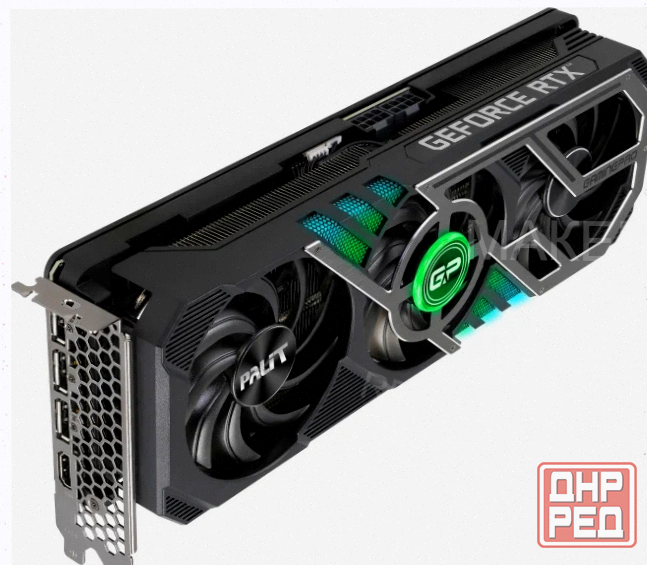 Видеокарта Palit Geforce Rtx 3070 Gamingpro 8gb (ne63070019p2-1041a) б/у - арт:4932 Макеевка - изображение 2