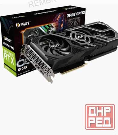 Видеокарта Palit Geforce Rtx 3070 Gamingpro 8gb (ne63070019p2-1041a) б/у - арт:4932 Макеевка - изображение 1