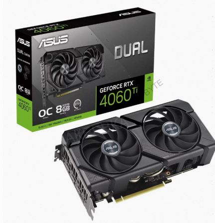 Видеокарта Asus Nvidia Geforce Rtx 4060 ti 8gb Dual-rtx4060ti-o8g-evo/rtx4060ti, Hdmi, dp - арт:1353 Макеевка