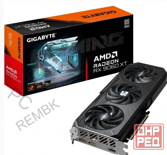 Видеокарта Gigabyte Radeon rx 9060 xt Gaming oc 16g - арт:9896 Донецк - изображение 1