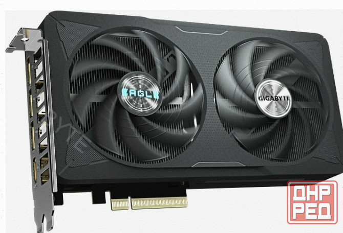 Видеокарта Gigabyte gv-n5060eagle oc-8gd 1.0 8гб, Ret - арт:4308 Макеевка - изображение 1