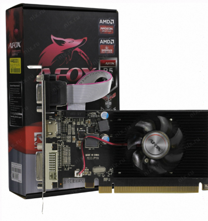 Видеокарта Afox Radeon r5 230 2048mb lp Single Fan (afr5230-2048d3l5) - арт:1434 Донецк