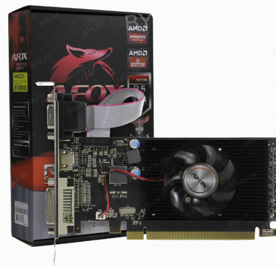 Видеокарта Afox Radeon r5 230 2048mb lp Single Fan (afr5230-2048d3l5) - арт:7608 Макеевка