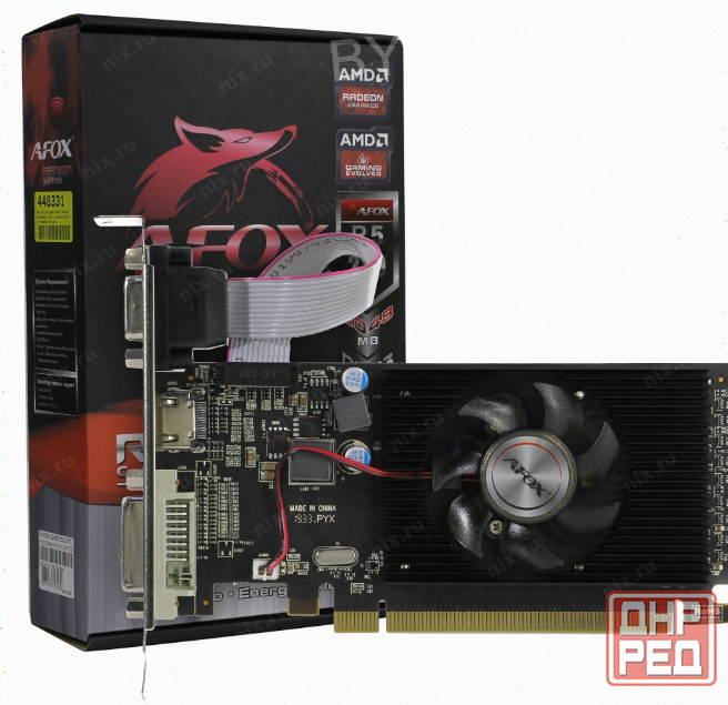 Видеокарта Afox Radeon r5 230 2048mb lp Single Fan (afr5230-2048d3l5) - арт:7608 Макеевка - изображение 2