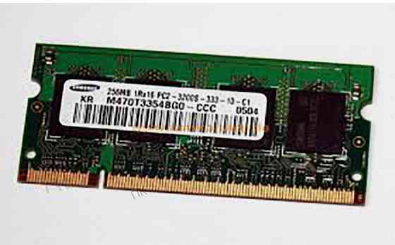 Оперативная Память so-dimm Ddr2 Samsung 256mb (m470t3354bg0-ccc) б/у - арт:9078 Донецк