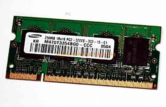 Оперативная Память so-dimm Ddr2 Samsung 256mb (m470t3354bg0-ccc) б/у - арт:5400 Макеевка