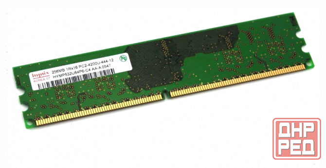 Оперативная Память Dimm Ddr2 Hynix 256 мб 533 Мгц cl4 (hymp532u64bp6-c4) б/у - арт:9599 Макеевка - изображение 1